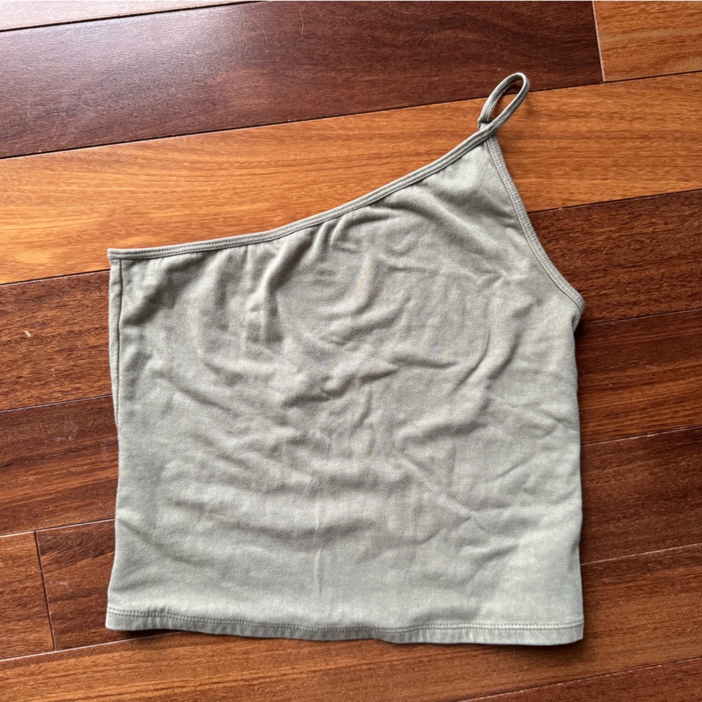 American Eagle Outfitters Khaki Tank Top